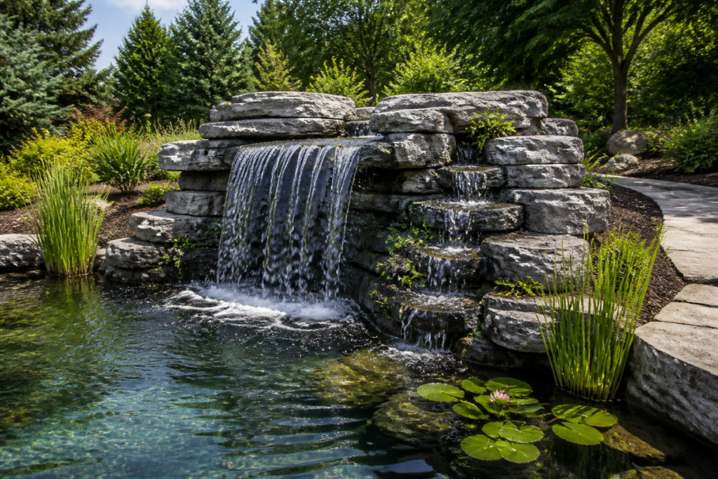 MWF-202 — 4' Pond Waterfall