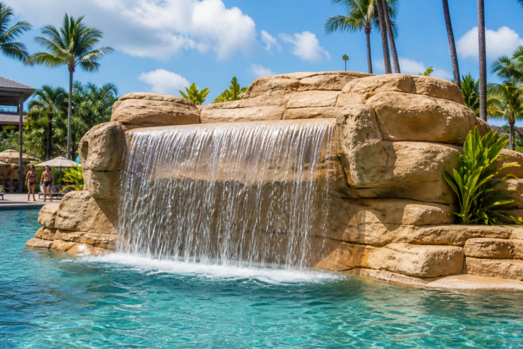 MWF-204 — 6' Pool Waterfall
