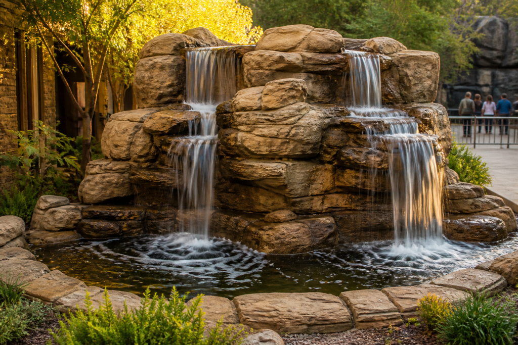 MWF-205 — 6' Double-Cascade Waterfall