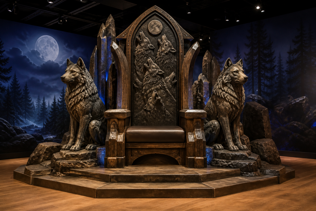 PDC-113 Wolf Pack Throne concept visualization