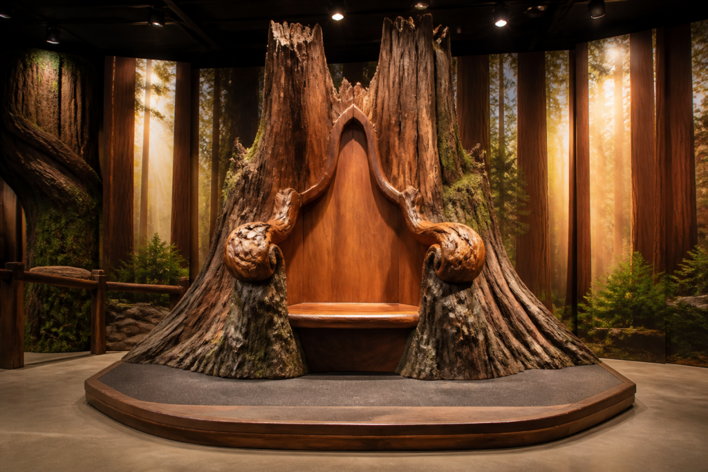 PDC-114 Redwood Throne concept visualization