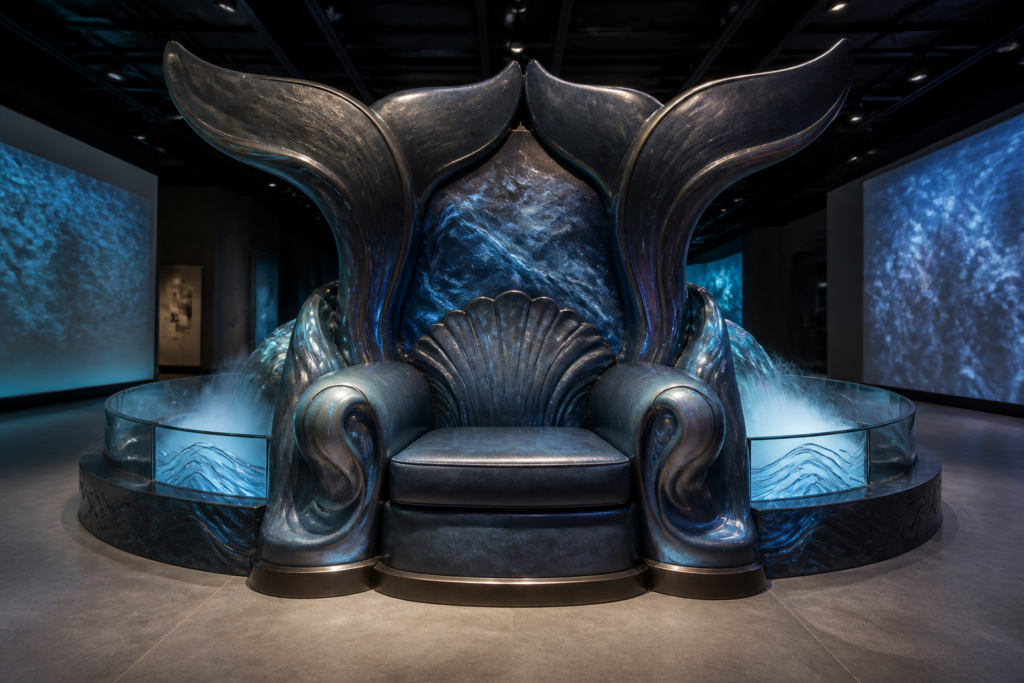PDC-122 Whale Tail Throne concept visualization