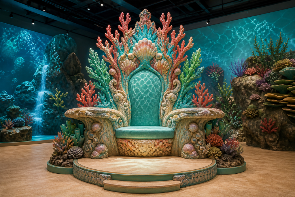 PDC-124 Coral Kingdom Throne concept visualization