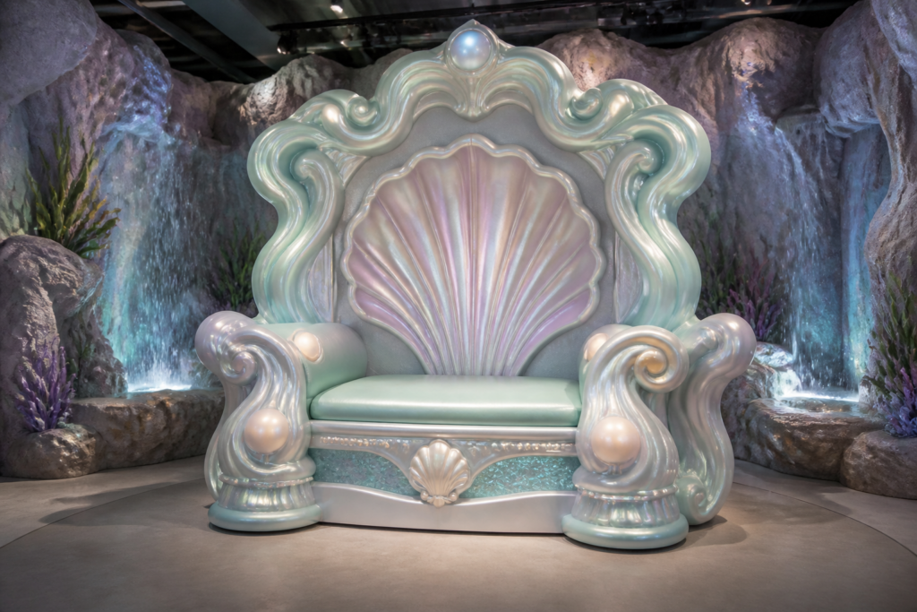 PDC-125 Mermaid Lagoon Throne concept visualization