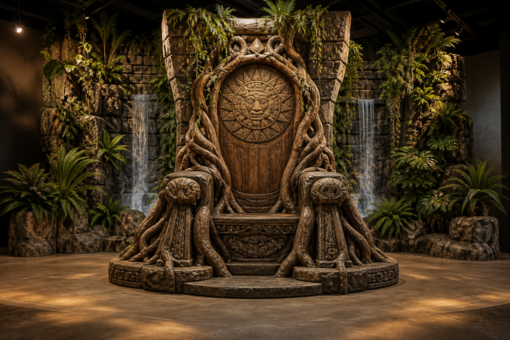 PDC-130 Jungle King's Throne concept visualization