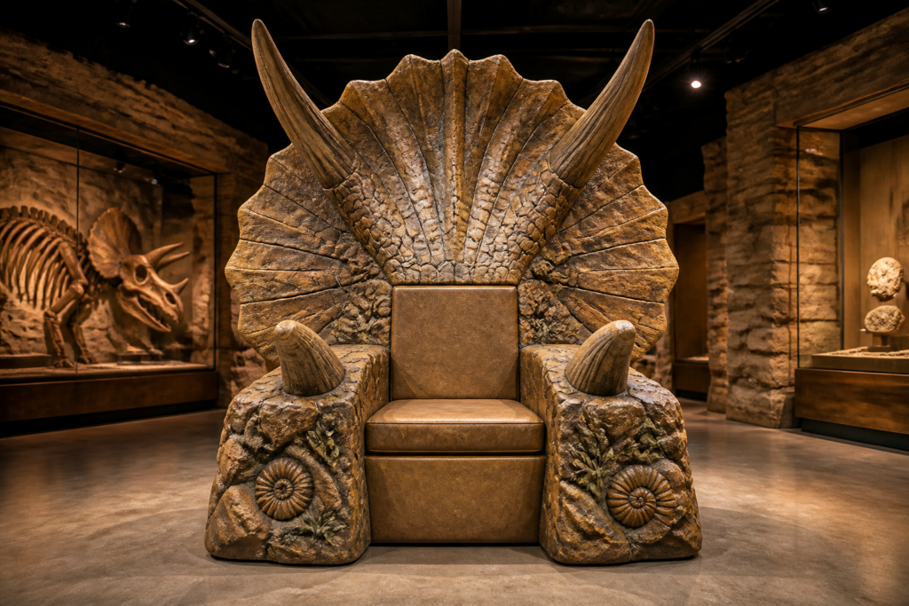 PDC-141 Triceratops Throne concept visualization