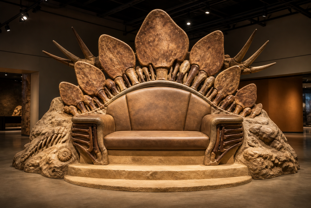 PDC-142 Stegosaurus Throne concept visualization
