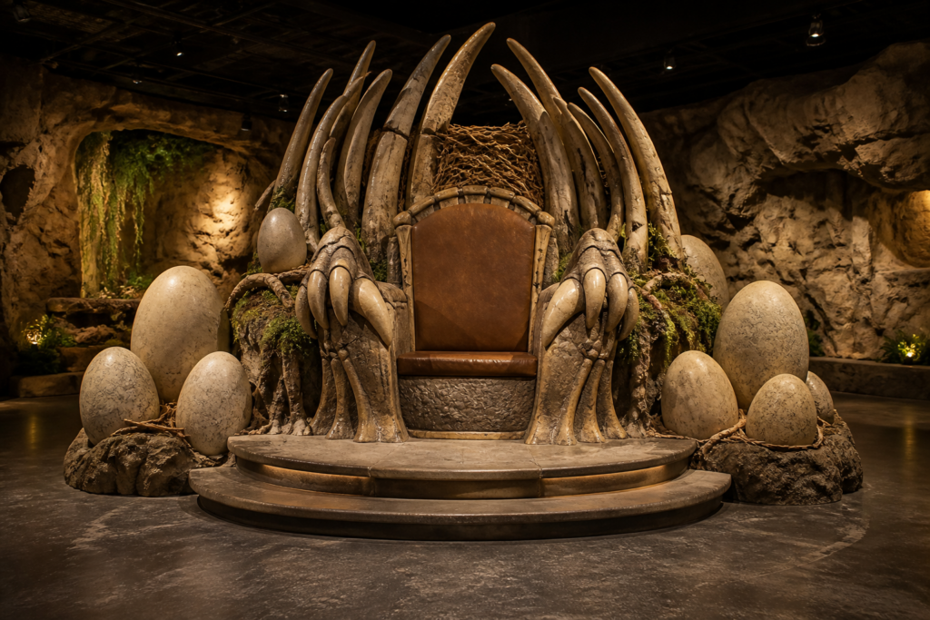 PDC-143 Raptor Nest Throne concept visualization