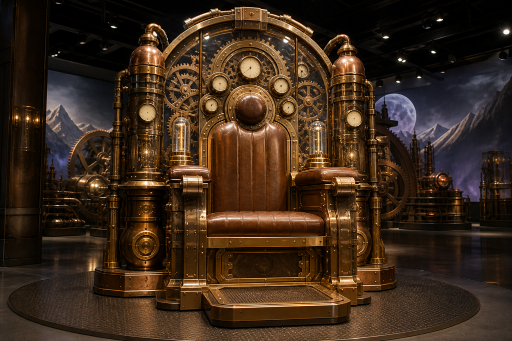 PDC-171 Inventor's Throne concept visualization