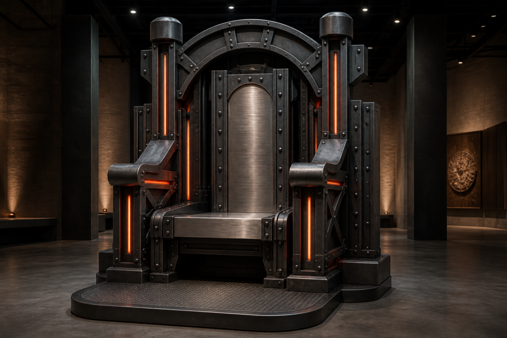 PDC-172 Iron Titan Throne concept visualization