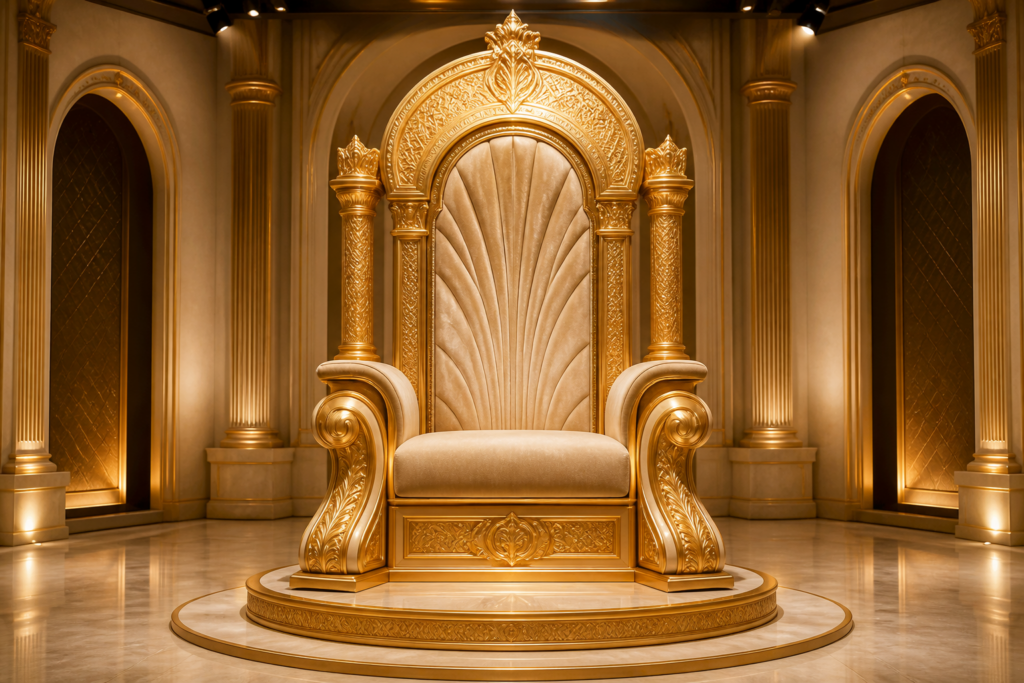 PDC-181 Golden Palace Throne concept visualization