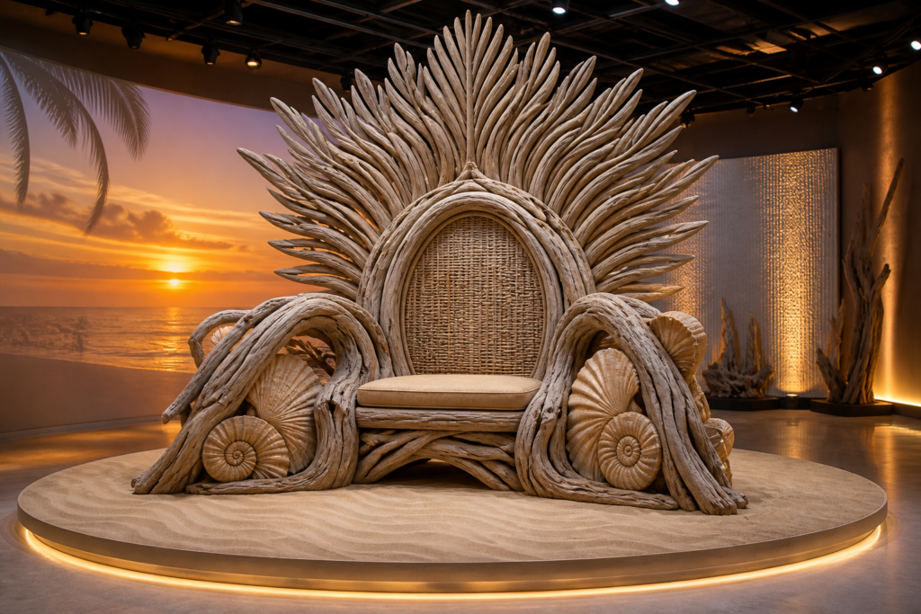 PDC-192 Summer Beach Throne concept visualization