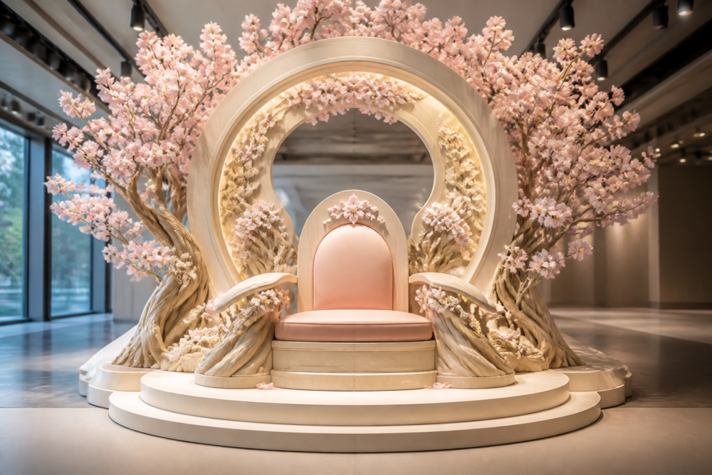 PDC-193 Spring Blossom Throne concept visualization