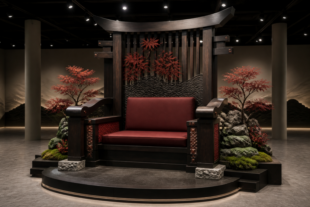 PDC-200 Samurai Garden Throne concept visualization
