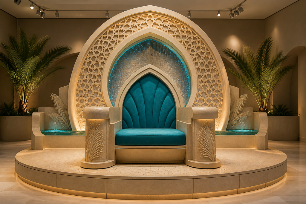 PDC-201 Desert Oasis Throne concept visualization