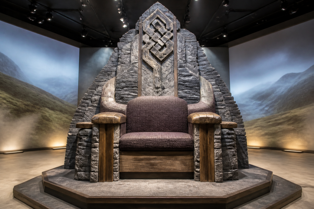 PDC-202 Highland Stone Throne concept visualization