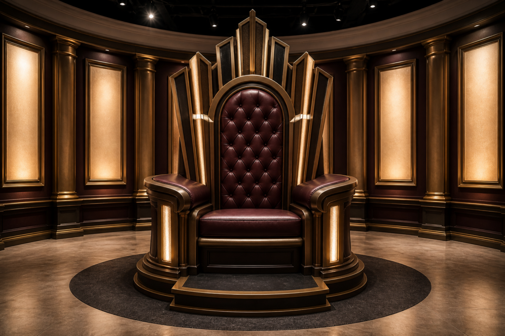 PDC-213 Hall of Fame Throne concept visualization