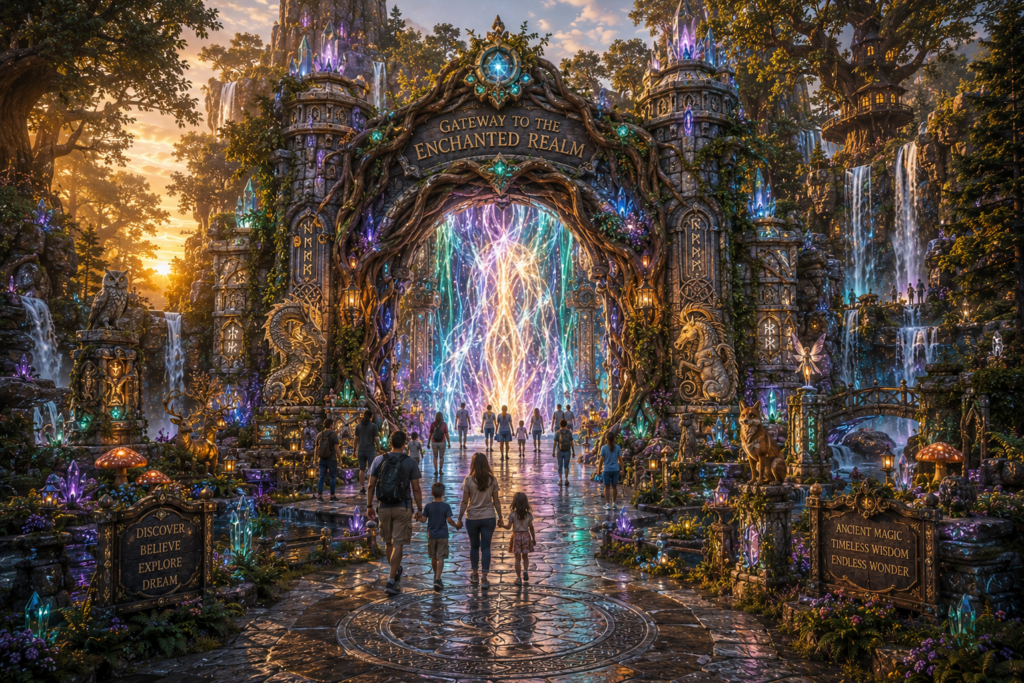 PDC-540 Gateway to the Enchanted Realm concept visualization