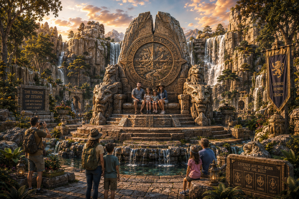 PDC-800 The Throne of Titans concept visualization