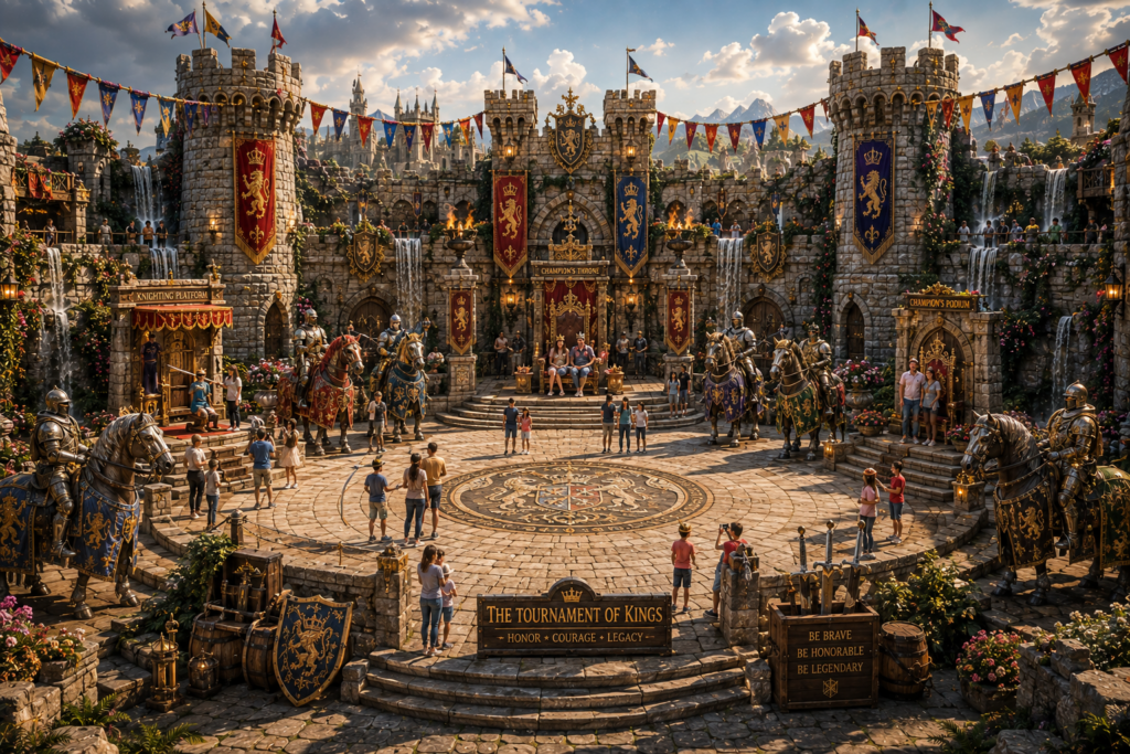 PDC-830 The Tournament of Kings concept visualization