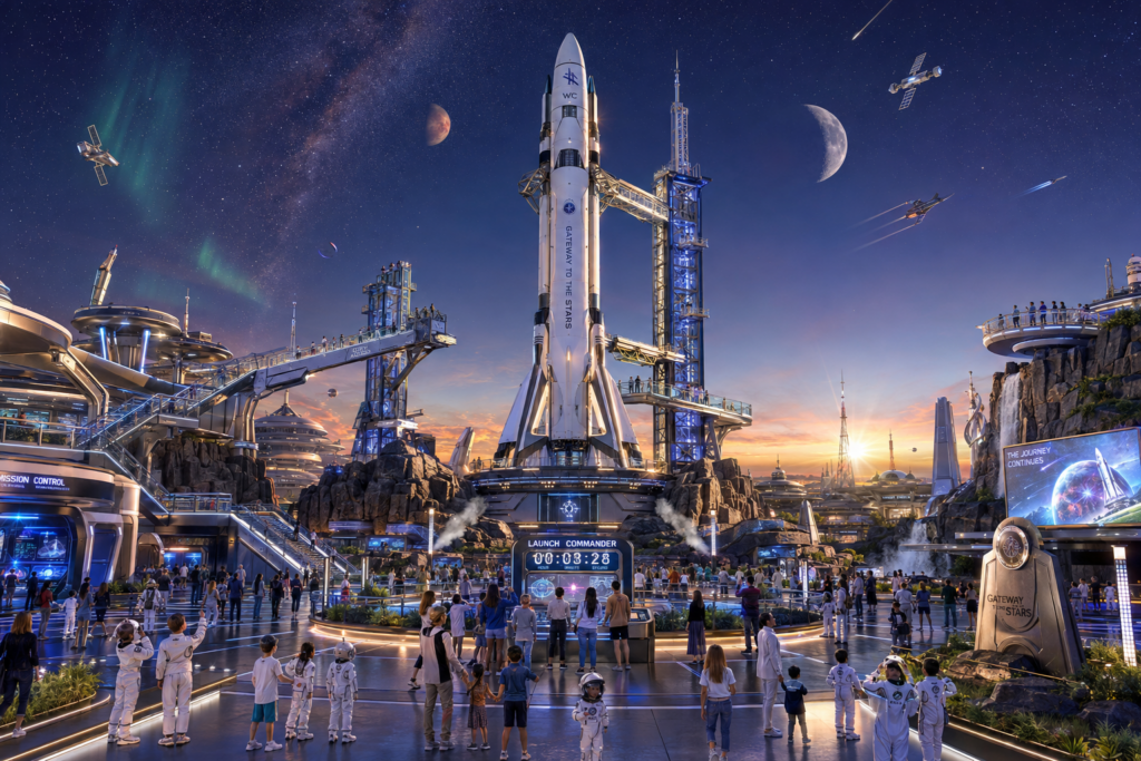 PDC-940 Gateway to the Stars concept visualization