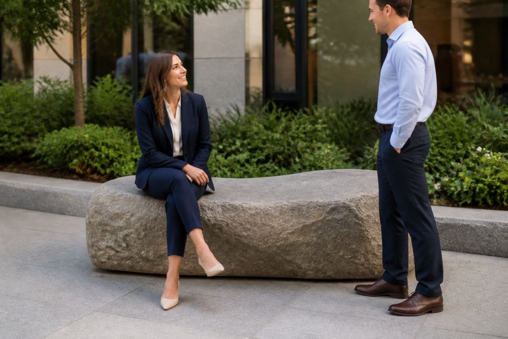 RB-103 — 5' Landscape Rock Bench