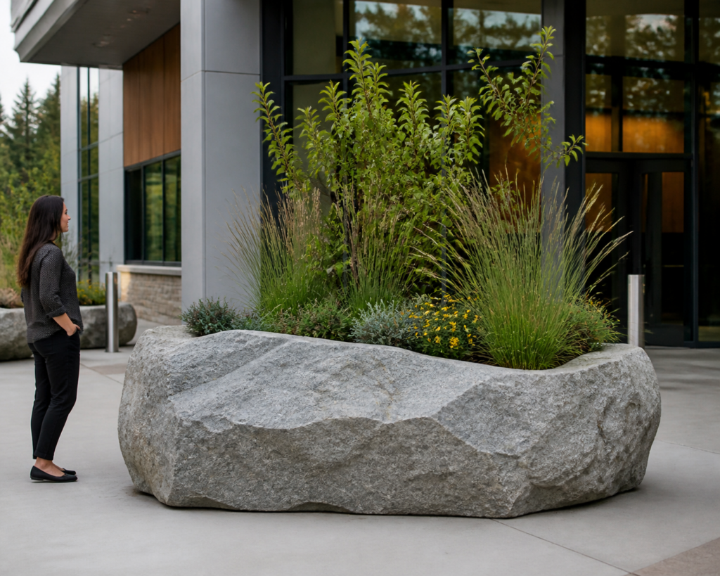 RP-103 — Large Boulder Planter