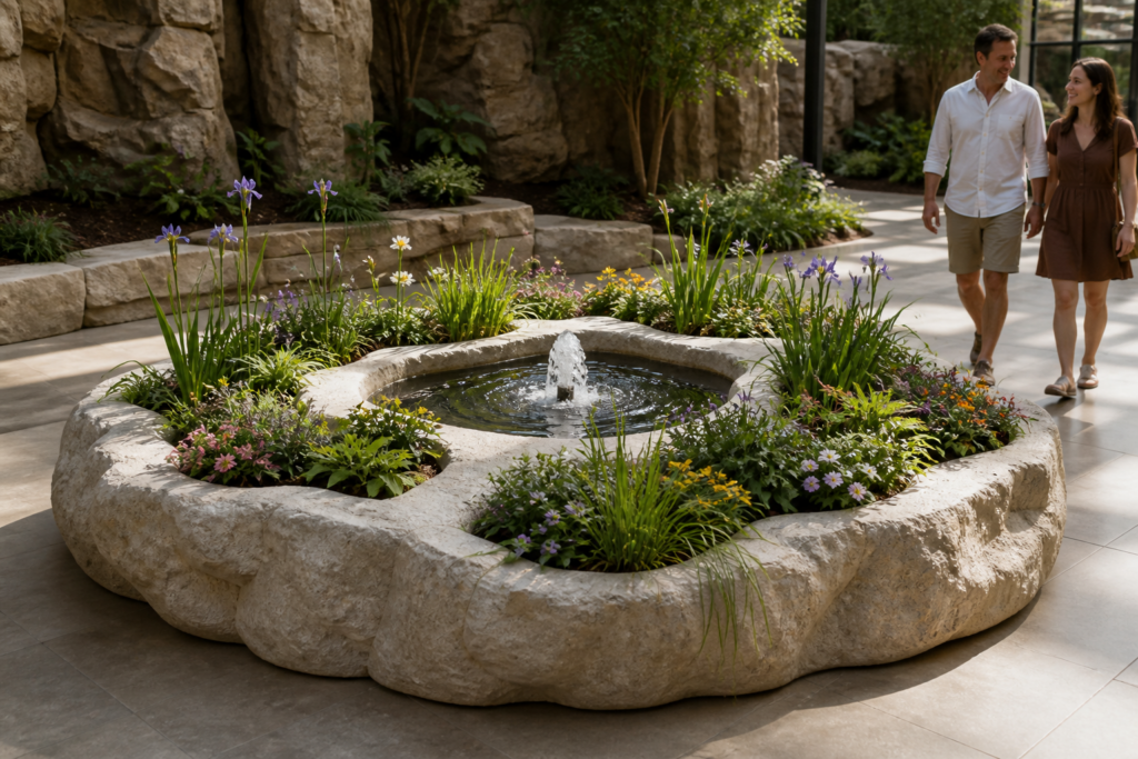 RP-112 — Bubbling Planter