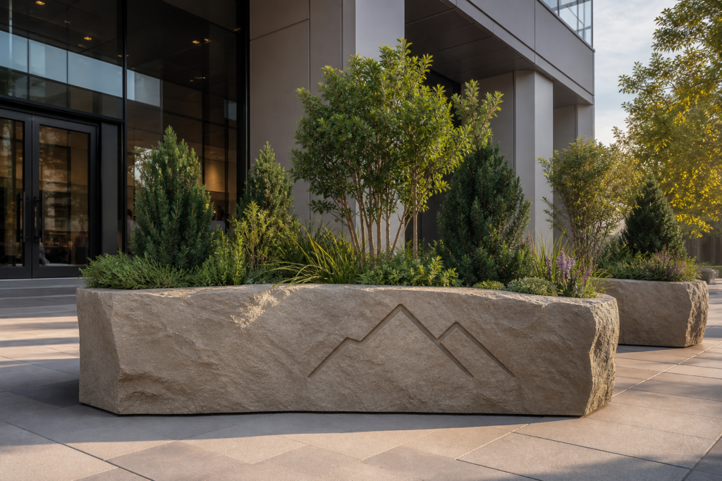 RP-117 — Custom Logo Planter