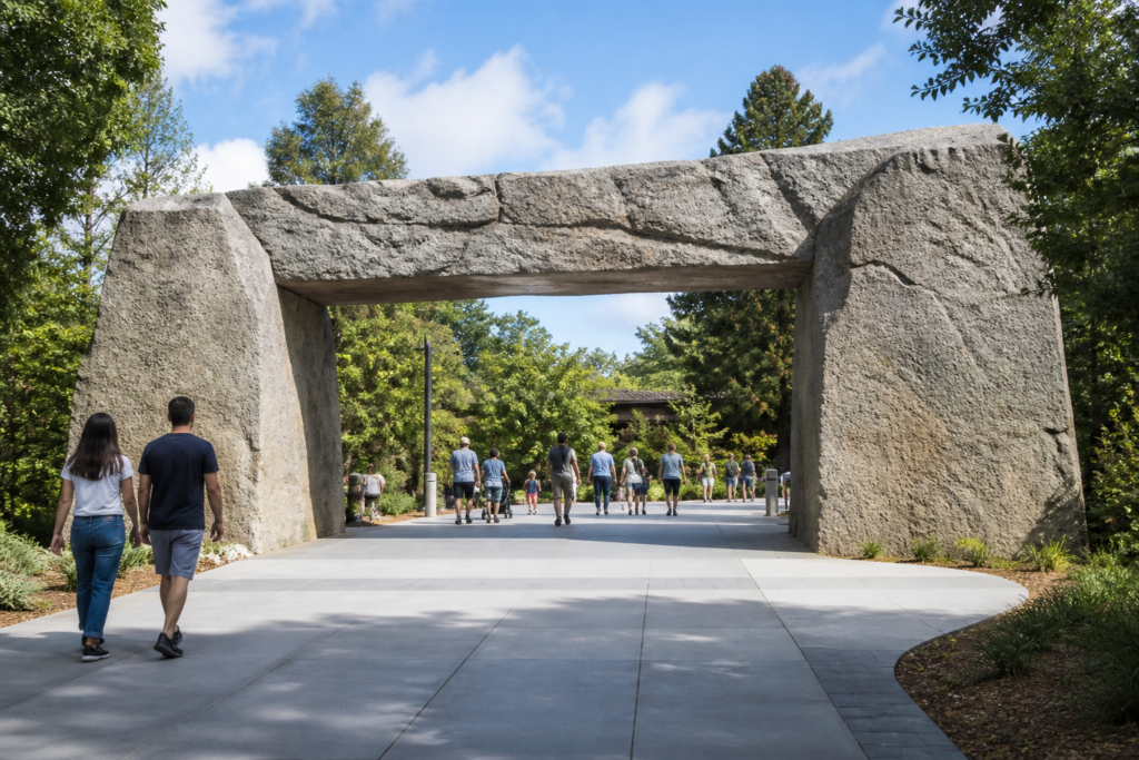 RPA-805 — Natural Stone Gateway