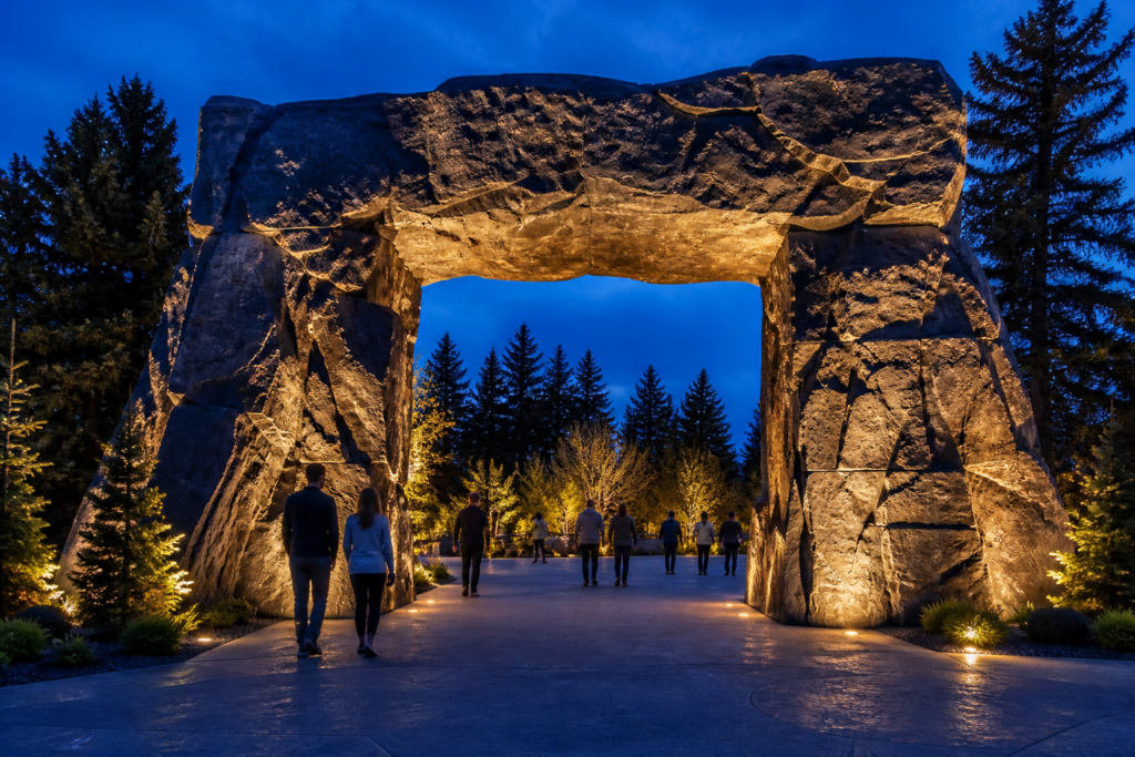 RPA-813 — Illuminated Rock Portal