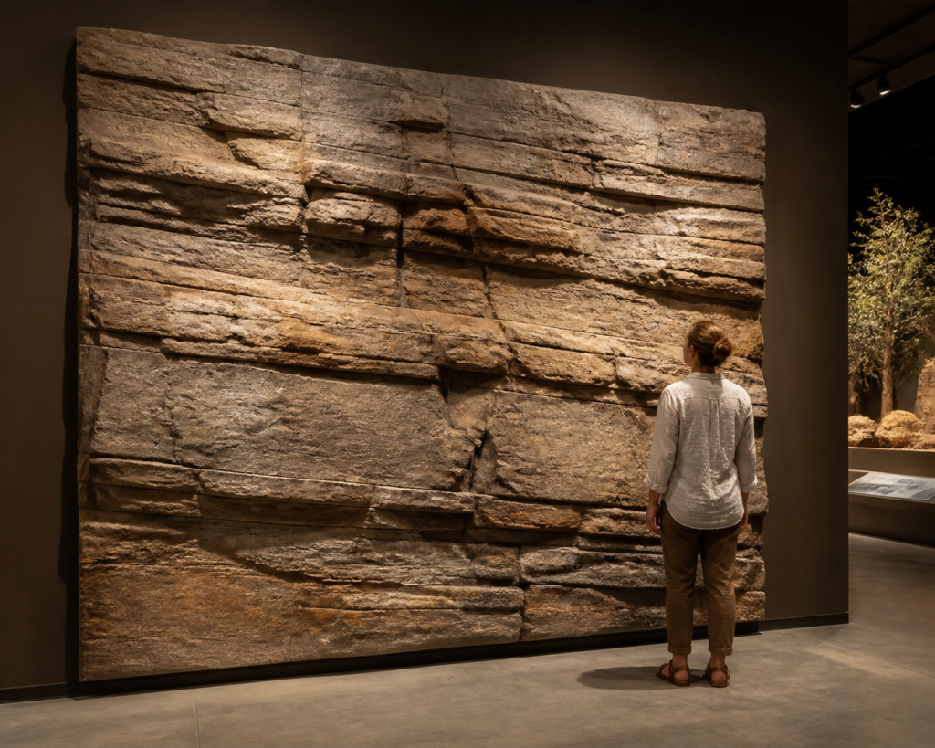 RWP-202 — 6' × 8' Layered Cliff Panel