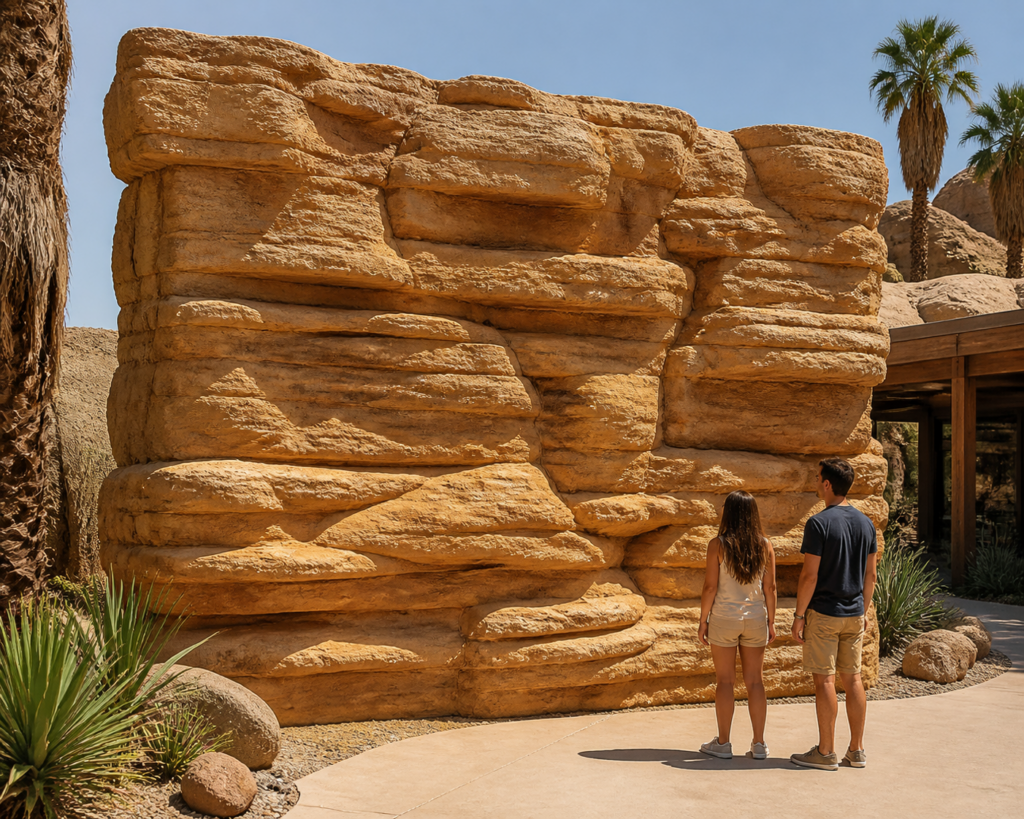 RWP-205 — 8' × 8' Sandstone Cliff Panel