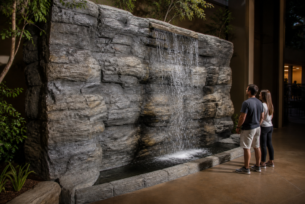 RWP-213 — Waterfall-Ready Wall Panel