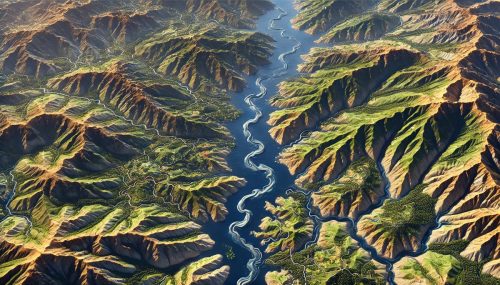 Douro River Watershed Map
