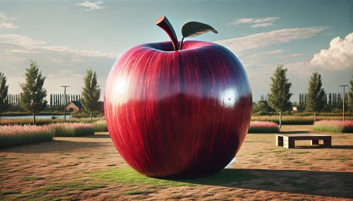 Giant Apple Prop 1