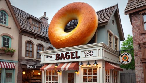 Giant Bagel Prop