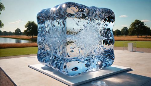 Giant Ice Cube Prop