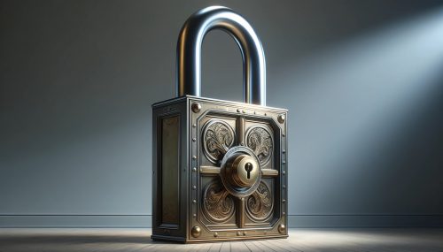 Giant Padlock Prop 1