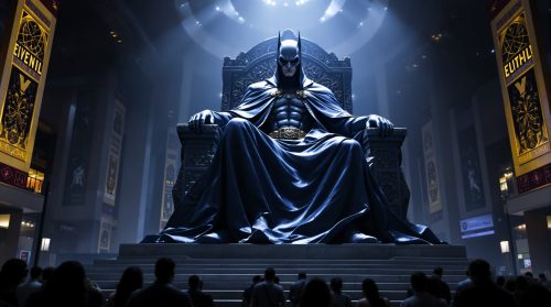 Giant Statues for Comic Conventions batman