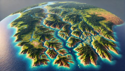 Gulf of Guinea Watershed Map