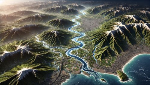Japan Watershed Maps