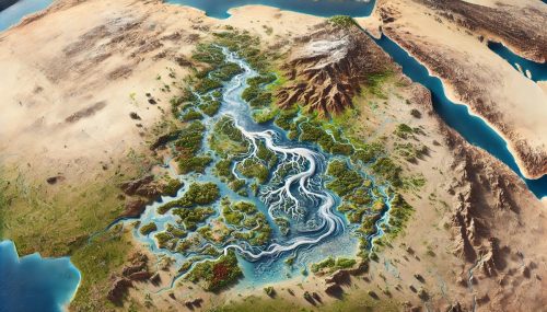 Lake Chad Basin Watershed Map