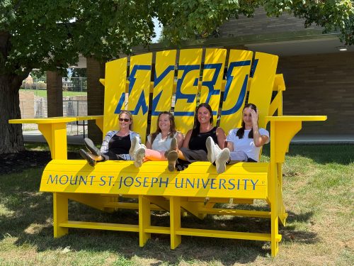 Mount St. Joseph University Giant Adirondack Chair