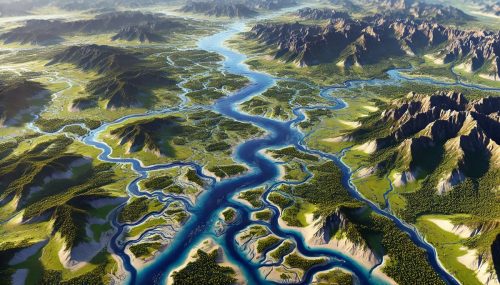 Pascagoula River Watershed Map