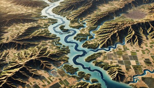 Po River Watershed Map