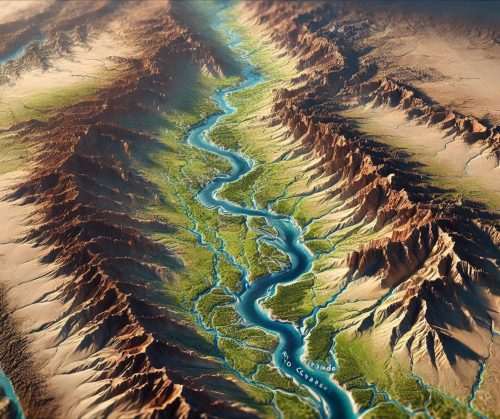 Rio Grande River Watershed Map 2