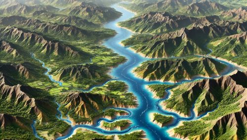 Salween River Watershed Map