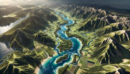 Slovenia Watershed Maps