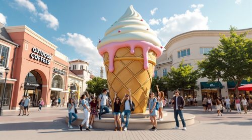 Statues as Photo Ops